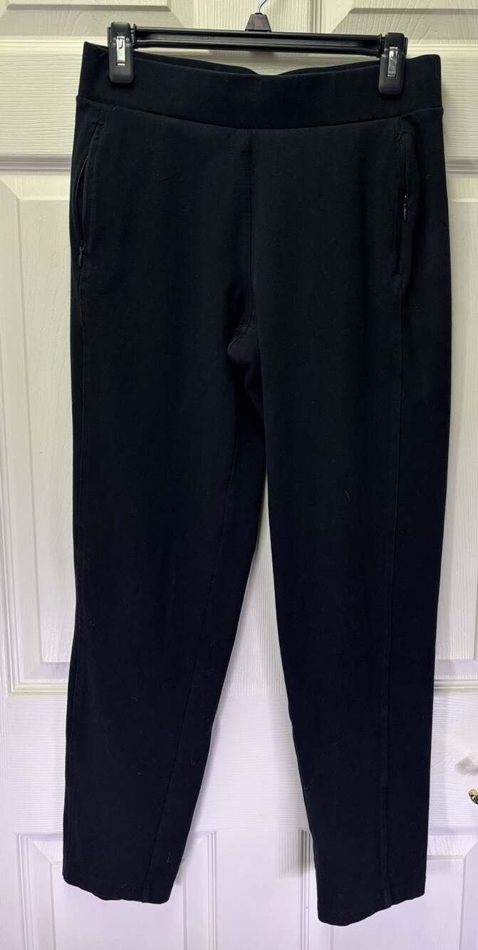 T by Talbots Straight Pants Size S Black